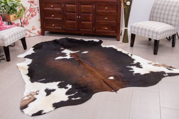 Tricolor Real Cowhide Rug - Image 2