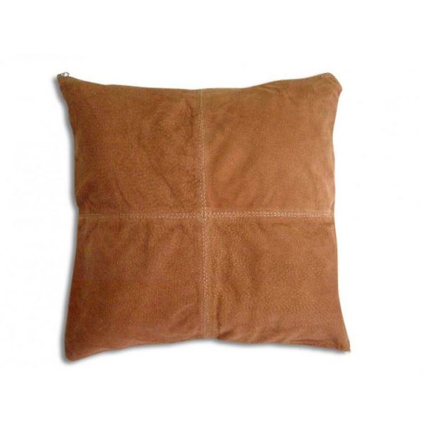 Real Cowhide Patchwork Cushion Cover 16x16